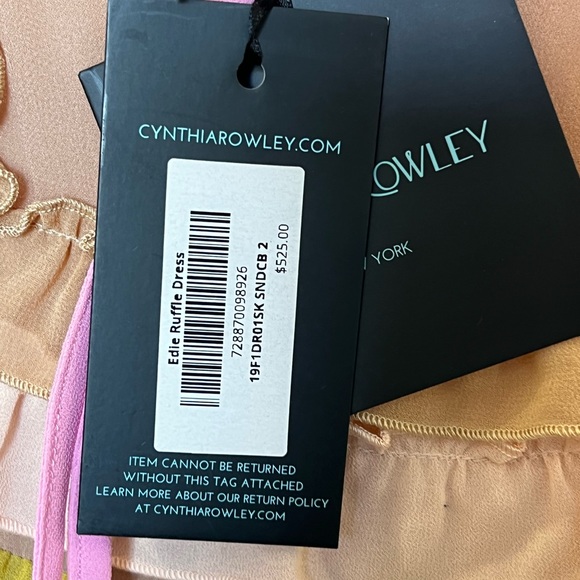 CYNTHIA ROWLEY RUFFLE DRESS (Edie) - Picture 3 of 9